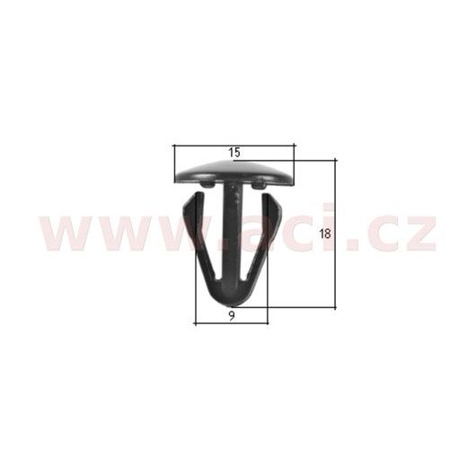 PLASTOVÁ PŘÍCHYTKA (SADA 10 KS)