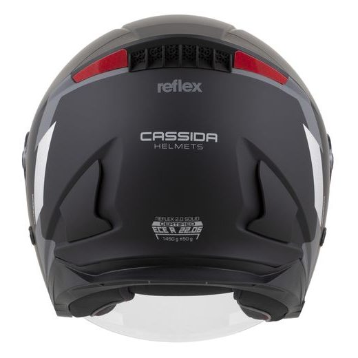 PRILBA REFLEX 2.0 SAFETY, CASSIDA (ČIERNA MATNÁ/ŠEDÁ/STŘÍBRNÁ REFLEXNÉ) 2026