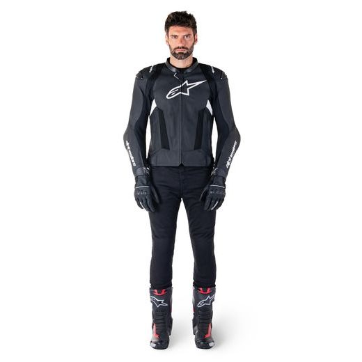 BUNDA MISSILE 3 AIRFLOW, ALPINESTARS (ČERNÁ/BÍLÁ) 2026
