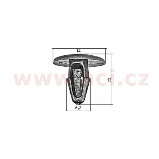 PLASTOVÁ PŘÍCHYTKA (SADA 5 KS)