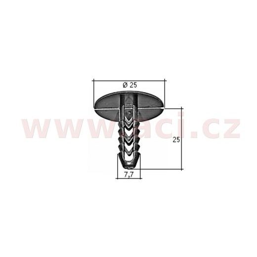 PLASTOVÁ PŘÍCHYTKA (SADA 10 KS)