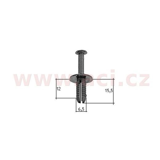 PLASTOVÝ NÝTEK (SADA 10 KS)