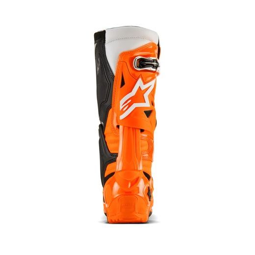 TOPÁNKY TECH 10 ENDURO, ALPINESTARS (ORANŽOVÁ FLUO/ČERNÁ/BÍLÁ) 2026