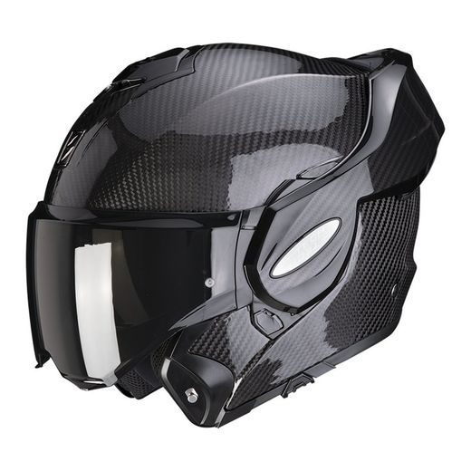PRILBA SCORPION EXO-TECH EVO CARBON SOLID BLACK