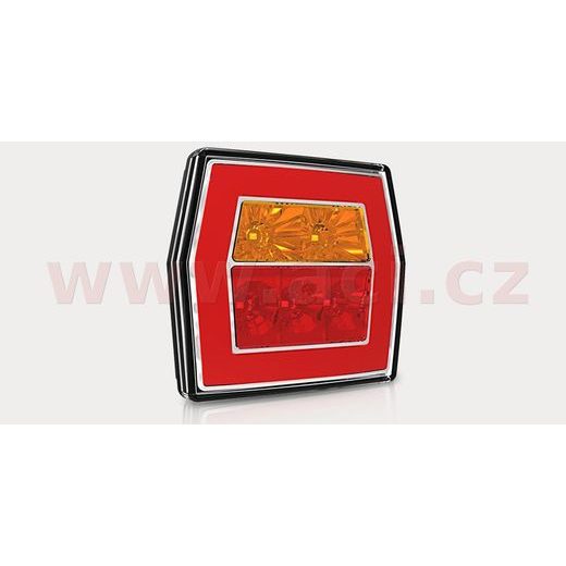ZADNÍ SVĚTLO LED 99,5X93 MM KABEL 1 M, L=P