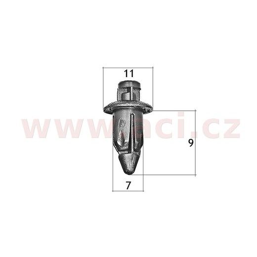 PLASTOVÝ NÝTEK (SADA 10 KS)