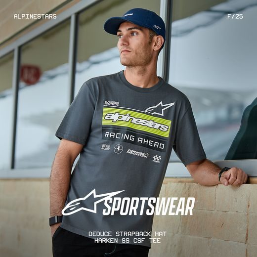 TRIKO HARKEN CSF, ALPINESTARS (ŠEDÁ)