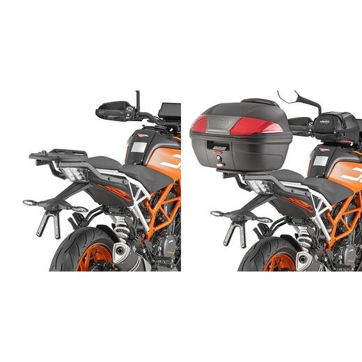 KZ7707 NOSIČ KUFRA KTM DUKE 125 / 390 (17-22)