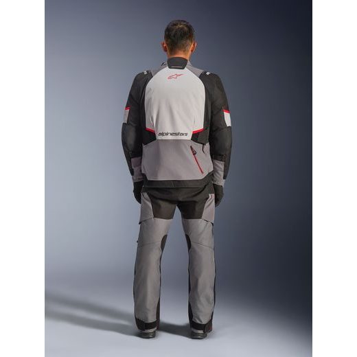 BUNDA ANDES V4 DRYSTAR, ALPINESTARS (TMAVO ŠEDÁ/SVĚTLE ŠEDÁ/ČERNÁ/ČERVENÁ) 2026