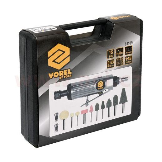 BRUSKA PŘÍMÁ PNEUMATICKÁ S PŘÍSLUŠENSTVÍM