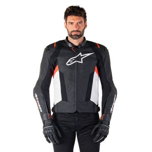 BUNDA MISSILE 3, ALPINESTARS (ČERNÁ/BÍLÁ/ČERVENÁ FLUO) 2026
