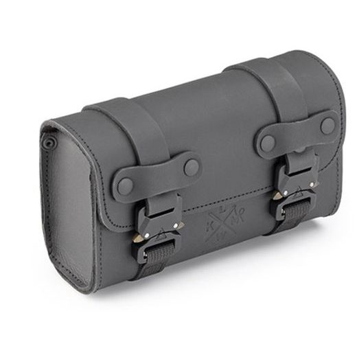 KOŽENÁ BRAŠNA NA VIDLICA CAFÉ RACER, KAPPA (100% BUVOLÍ KOŽA, OBJEM 3 L)