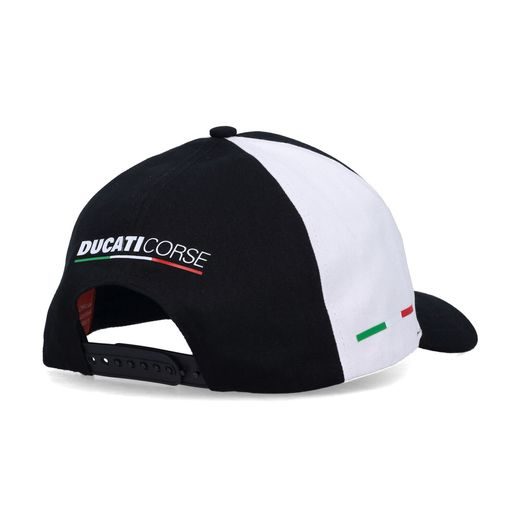 ŠILTOVKA DUCATI CORSE (ČERNÁ,BÍLÁ)