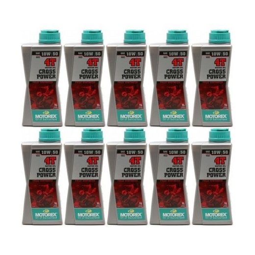 MOTOREX CROSS POWER 4T 10W50 1L 10KS (KARTÓN)