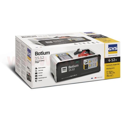NABÍJEČKA GYS BATIUM 15.12 6/12 V, 225 AH, 15 A