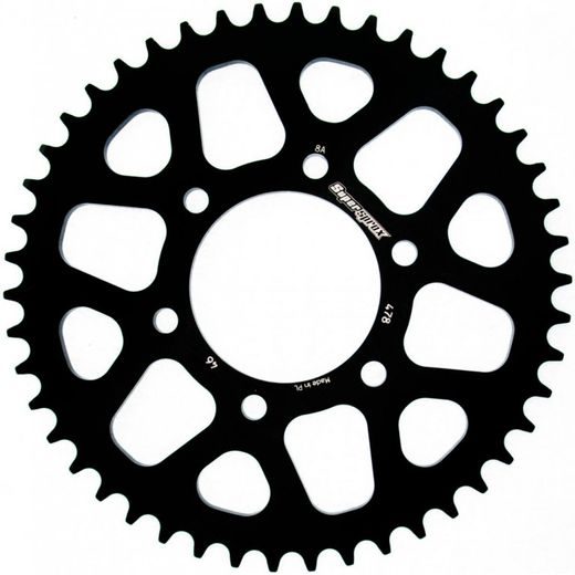 REŤAZOVÁ SADA EK - STRIEBORNÝ CHAIN 520 SRO, O-KRÚŽOK, CHK FRONT SPROCKET JT CHK RUBBER CUSHIONED, CHK REAR SPROCKET SUPERSPROX PRE CFMOTO 650 NK 2021-2024