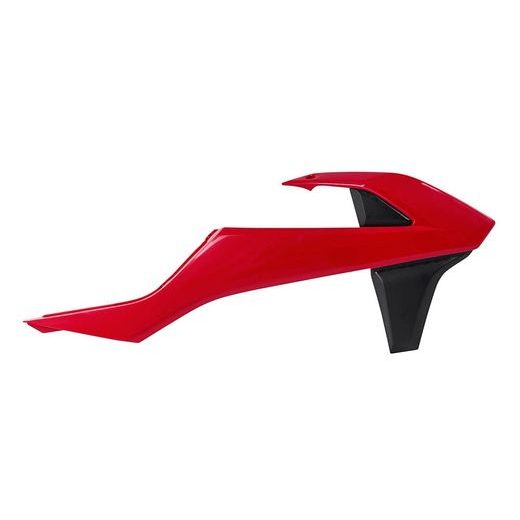 SPOJLERY CHLADIČA KTM, RTECH (ČERVENO-ČERNÉ, PÁR)