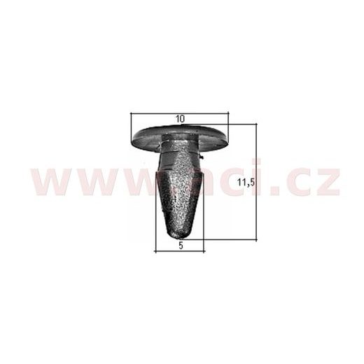 PLASTOVÁ PŘÍCHYTKA (SADA 5 KS)