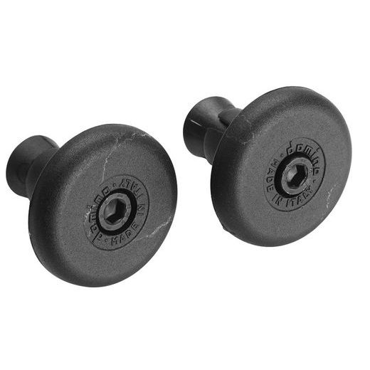 ZÁSLEPKA RIADIDIEL OCEĽ (PRE VNÚTORNÝ PRIEMER OD 16 MM), DOMINO (2 KS, ČIERNA)