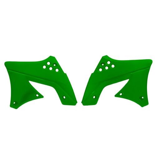 SPOJLERY CHLADIČA KAWASAKI, RTECH (ZELENÉ, PÁR)
