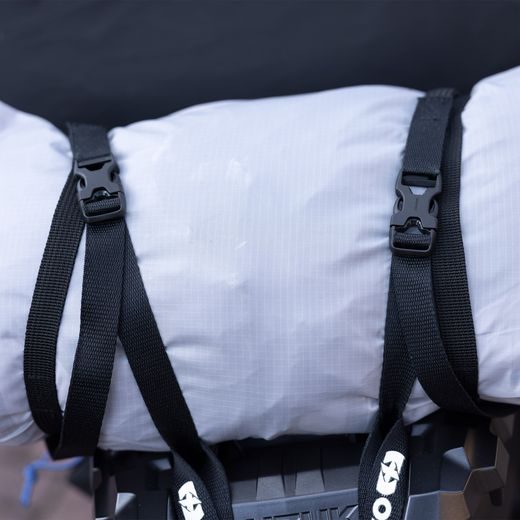 ZAVAZADLOVÉ POPRUHY ATLAS B-CLIP, 2 KS, OXFORD (ČIERNA, 17MM X 2M)