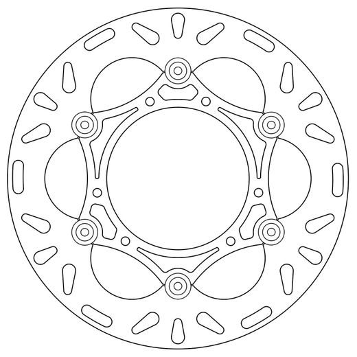 BRZDOVÝ KOTÚČ PLÁVAJÚCE, NEWFREN