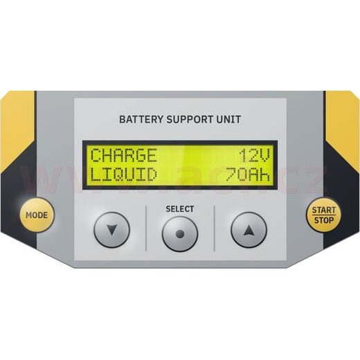 NABÍJEČKA/STABILIZOVANÝ ZDROJ GYSFLASH 123.12 CNT FV 12 V, 5-1500 AH, 120 A, KABELY 5 M, MENU V ČEŠTINĚ