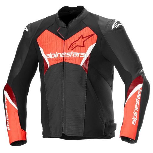 BUNDA FASTER 3 AIRFLOW, ALPINESTARS (ČERNÁ/ČERVENÁ FLUO) 2026