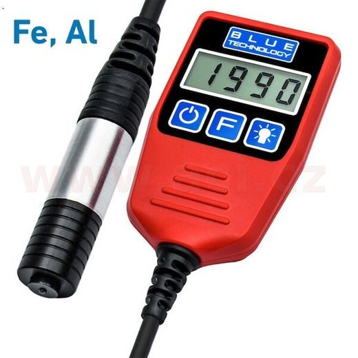 MĚŘIČ TLOUŠŤKY LAKU (OCEL, HLINÍK), ROZSAH 0-5000 ΜM, ROZLIŠENÍ OD 1 ΜM