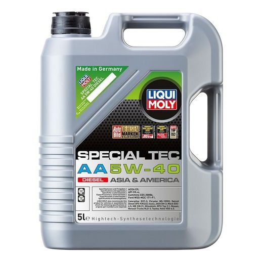 LIQUI MOLY SPECIAL TEC AA 5W-40 DIESEL (ÁZIA, AMERIKA), SYNTETICKÝ MOTOROVÝ OLEJ 5 L