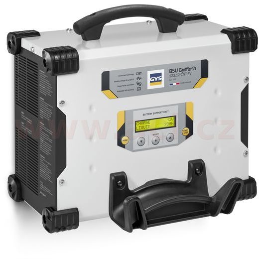 NABÍJEČKA/STABILIZOVANÝ ZDROJ GYSFLASH 123.12 CNT FV 12 V, 5-1500 AH, 120 A, KABELY 5 M, MENU V ČEŠTINĚ