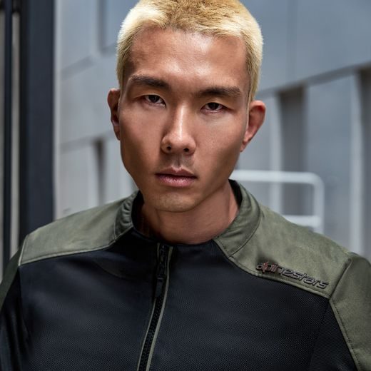 BUNDA C-1 AIR, ALPINESTARS (ČERNÁ/KHAKI) 2026