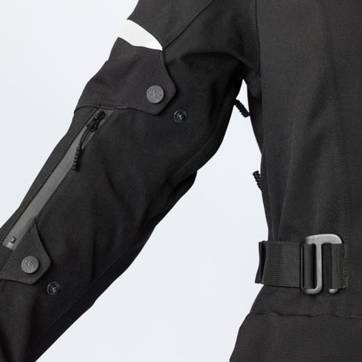 WOMEN'S LAMINATED JACKET IXS VENTURE-STX 1.0 X2-011605 ČIERNA D4XL