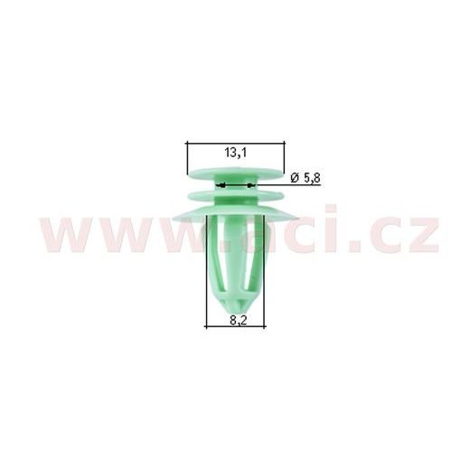PLASTOVÁ PŘÍCHYTKA (SADA 10 KS)