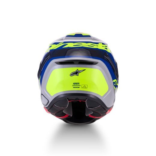 PRILBA S-R7 LUMEN, ALPINESTARS (STŘÍBRNÁ/ČERNÁ/RŮŽOVÁ/ŽLUTÁ FLUO) 2026