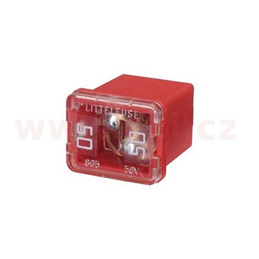 POJISTKA PAL LOW PROFILE JCASE 50A ČERVENÁ HELLA