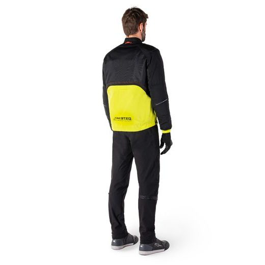 BUNDA MOOTANT WATERPROOF PARKA, ALPINESTARS (ČERNÁ/ŽLUTÁ FLUO) 2026