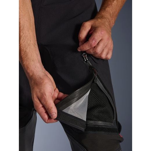 NOHAVICE HALO PRE DRYSTAR XF, ALPINESTARS (ČERNÉ/TMAVĚ ŠEDÉ/ČERVENÉ) 2026