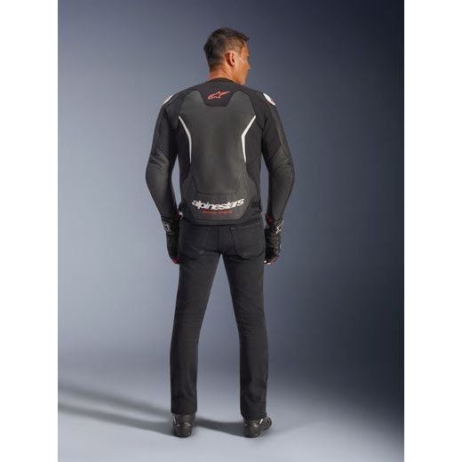 BUNDA GP FORCE V2, ALPINESTARS (ČERNÁ/BÍLÁ/ČERVENÁ) 2026