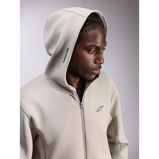 MIKINA CYPHER HOODIE, ALPINESTARS (ŠEDÁ)