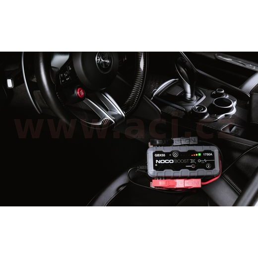 STARTOVACÍ BOX + POWER BANKA, STARTOVACÍ PROUD 1750A NOCO BOOST GBX55 (USA)