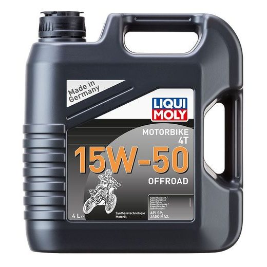 LIQUI MOLY MOTORBIKE 4T 15W50 OFFROAD,SYNTETICKÝ MOTOROVÝ OLEJ 4 L