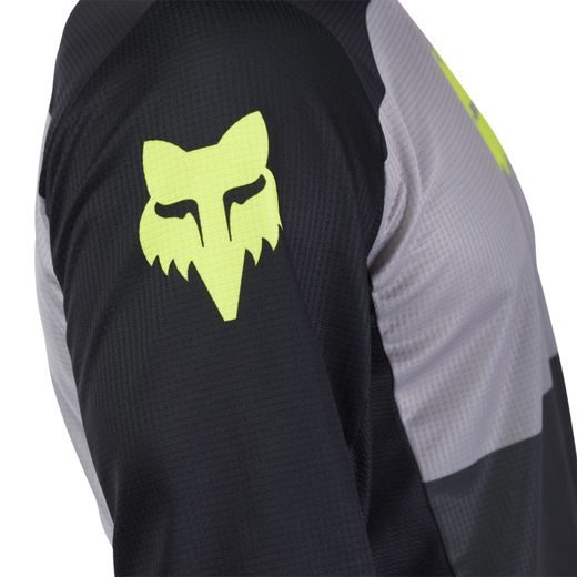 FOX 180 FLOW JERSEY - BLACK/YELLOW