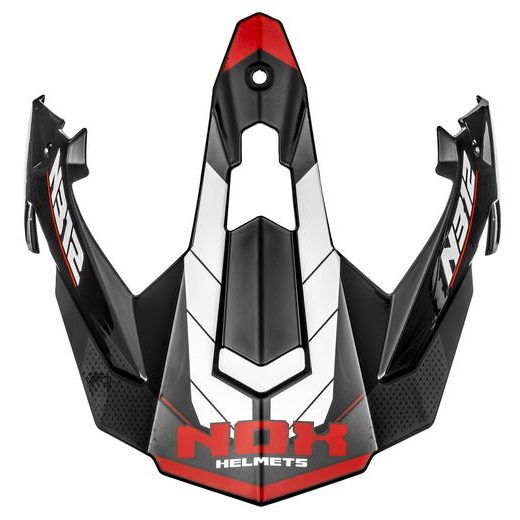 ŠILT PRE PRILBY N312 VAPOR, NOX (BÍLÁ,ČERNÁ,ČERVENÁ)