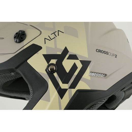 PRILBA CROSS CUP 2 ALTA JUNIOR, CASSIDA, DETSKÁ (PIESKOVÁ MATNÁ/ŠEDÁ) 2026