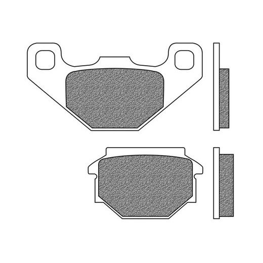BRZDOVÉ DOŠTIČKY, NEWFREN (ZMES ROAD TOURING ORGANIC) 2 KS V BALENIE