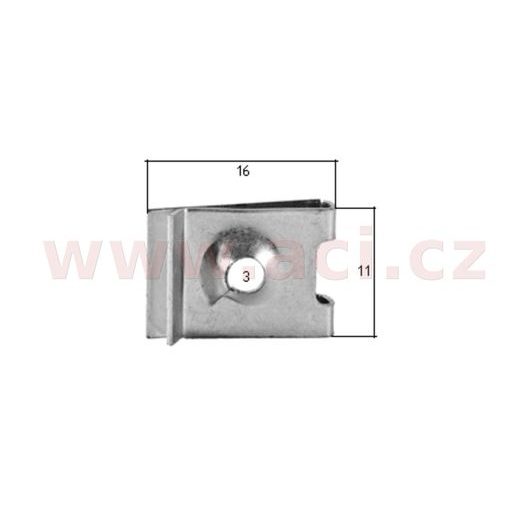 KOVOVÁ PŘÍCHYTKA (SADA 10 KS)