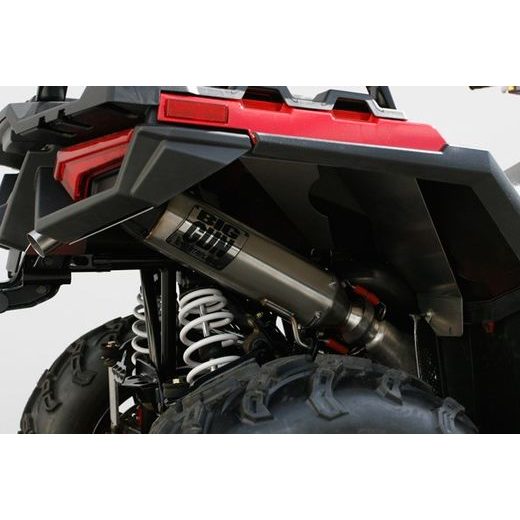 BIG GUN POLARIS SPORTSMAN 850/XP 1000 (2017-24) EXO STAINLESS SLIP ON