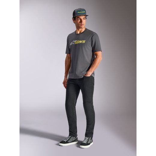 TRIKO BLAZE 2.0 CSF, ALPINESTARS (ŠEDÁ/BÍLÁ/ŽLUTÁ FLUO)
