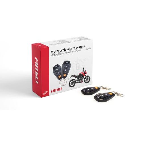 MOTOCYKLOVÝ ALARM UNIVERZÁLNY, 2X DIAĽKOVÝ OVLADAČ